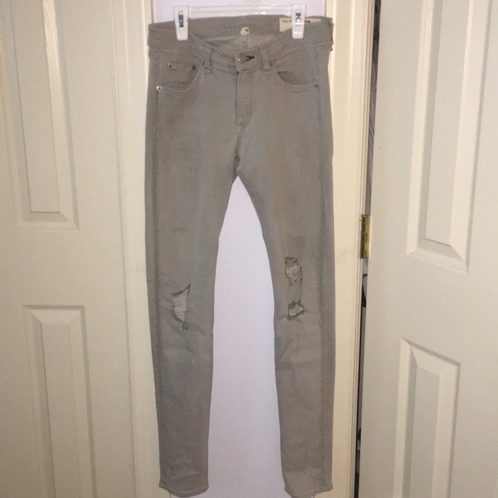 Rag & Bone grey jeans. (Size 28)